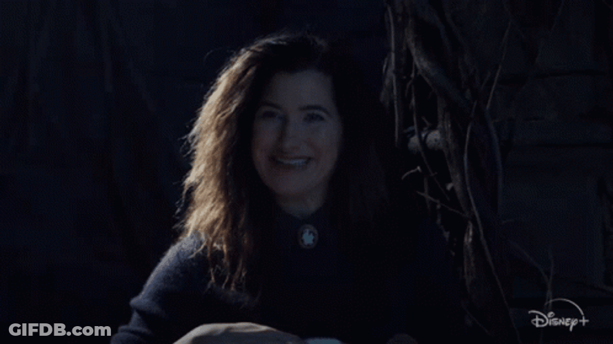 Agatha Harkness Evil Smile GIF
