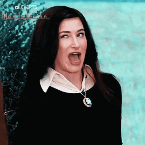 Agatha Harkness Playful Wink GIF