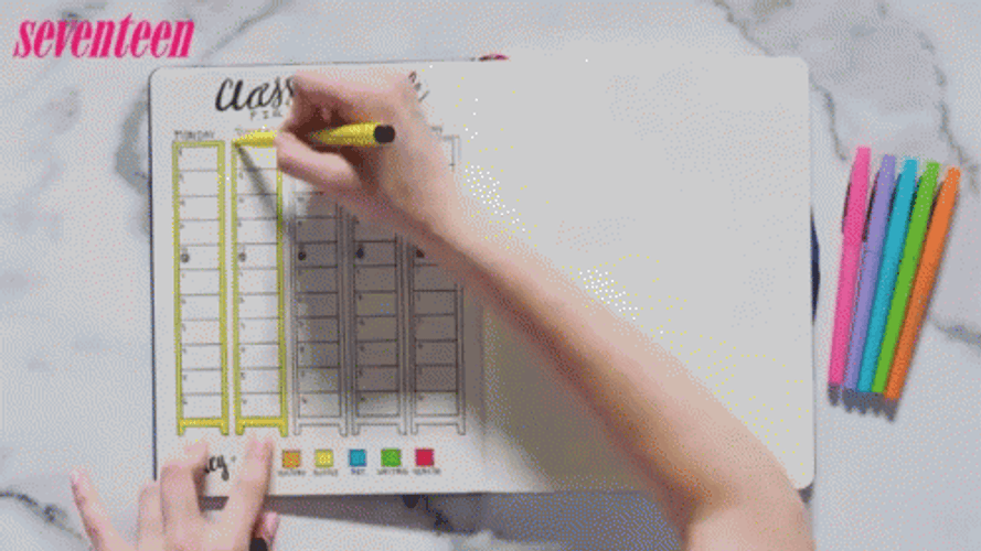 Agenda Class Schedule GIF