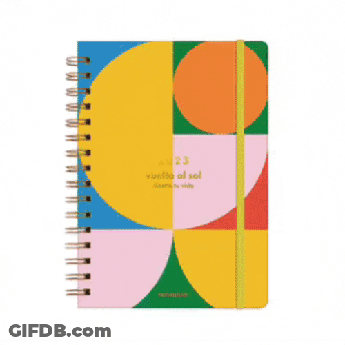 Agenda Notebook Collection GIF