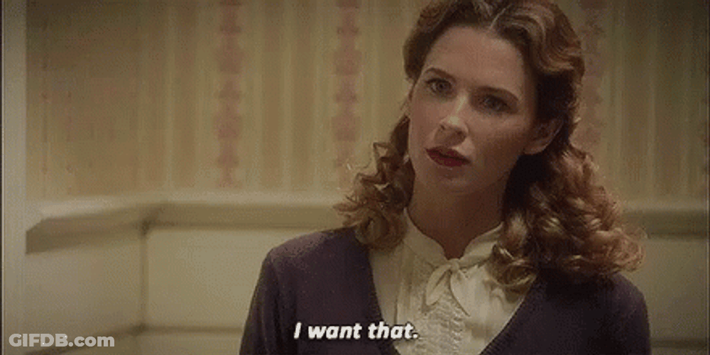 Agent Carter I Want That GIF