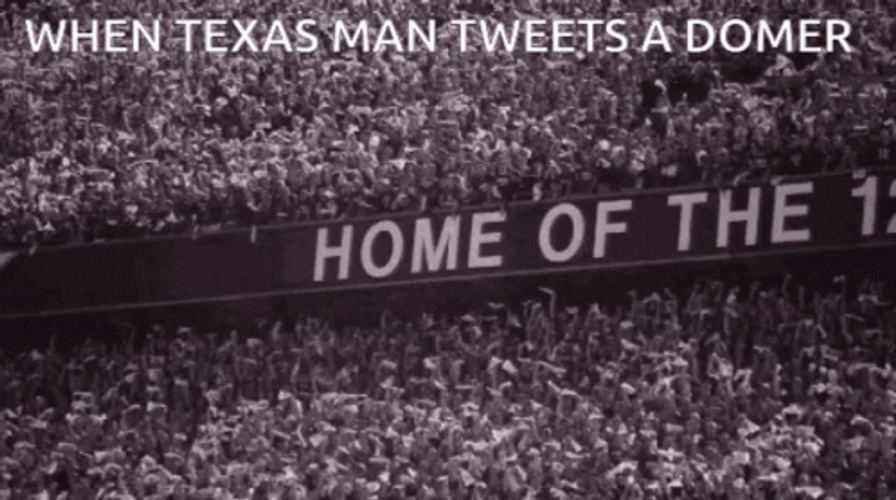 Aggies Have Lots Of Supporters GIF
