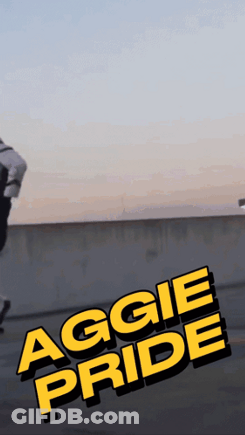 Aggies Pride Men Dancing GIF