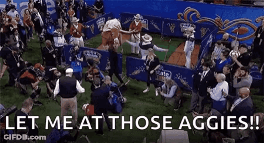 Aggies Strong Bull GIF