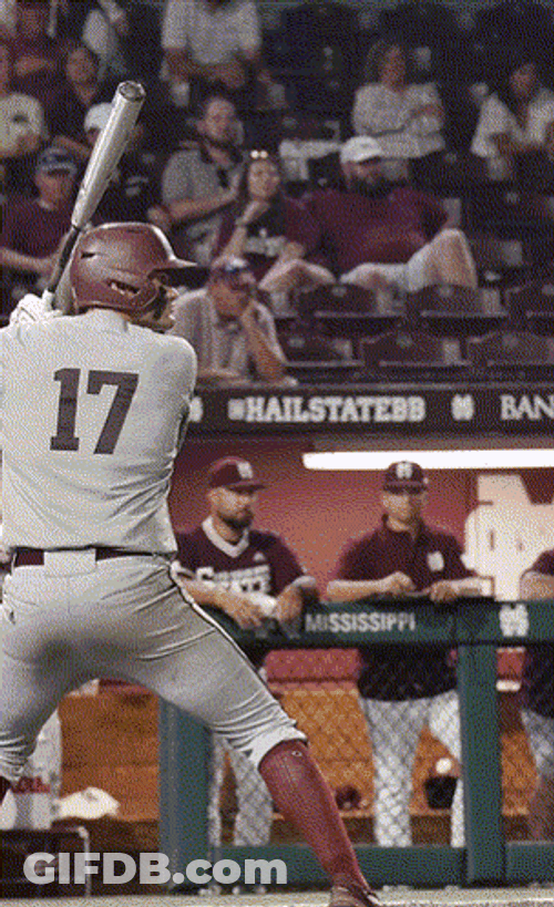 Aggies Strong Smash Of Bat GIF