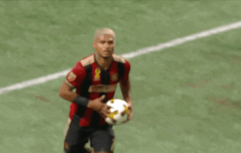 Aggressive Soccer Punt GIF