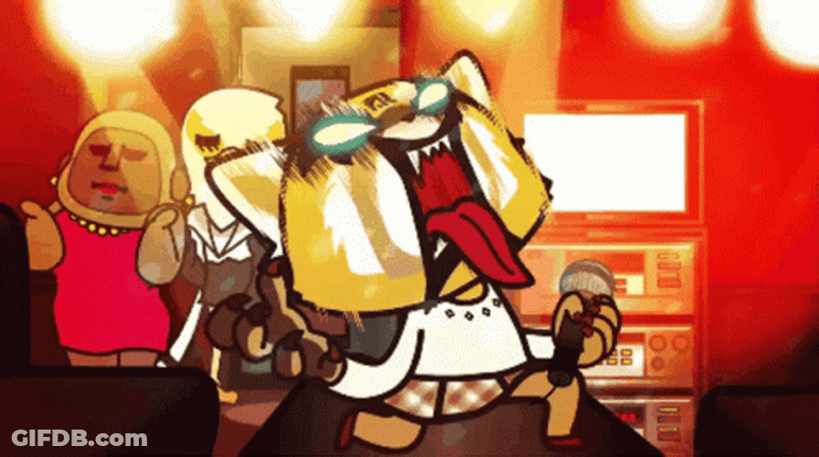 Aggretsuko GIF