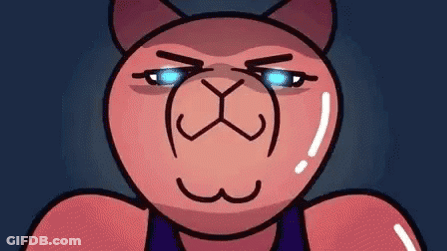 Aggretsuko Protein Anime GIF