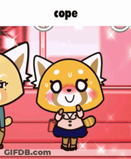 Aggretsuko Retsuko Cope Anime GIF
