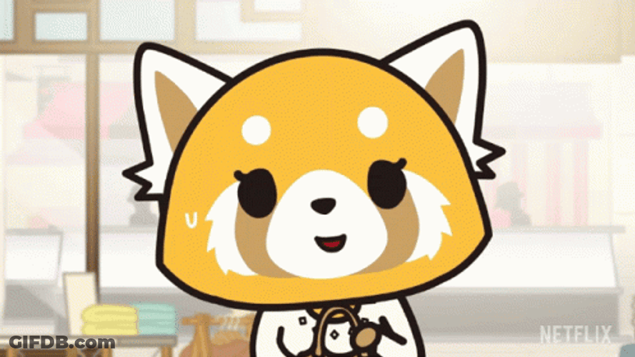 Aggretsuko Retsuko Nope Anime GIF
