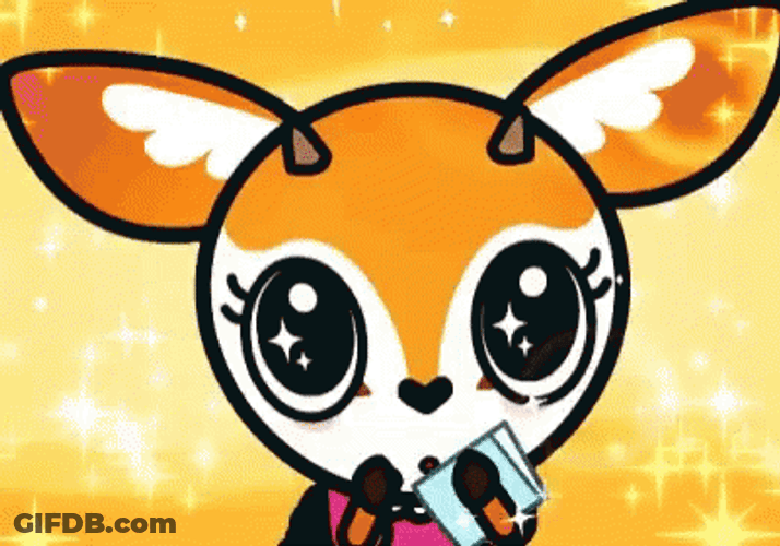 Aggretsuko Tsunoda Excited Anime GIF