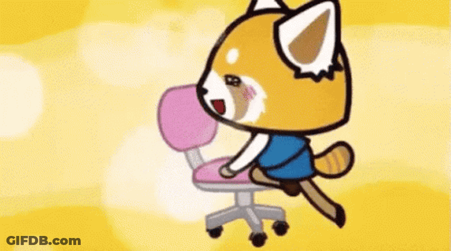 Aggretsuko GIF