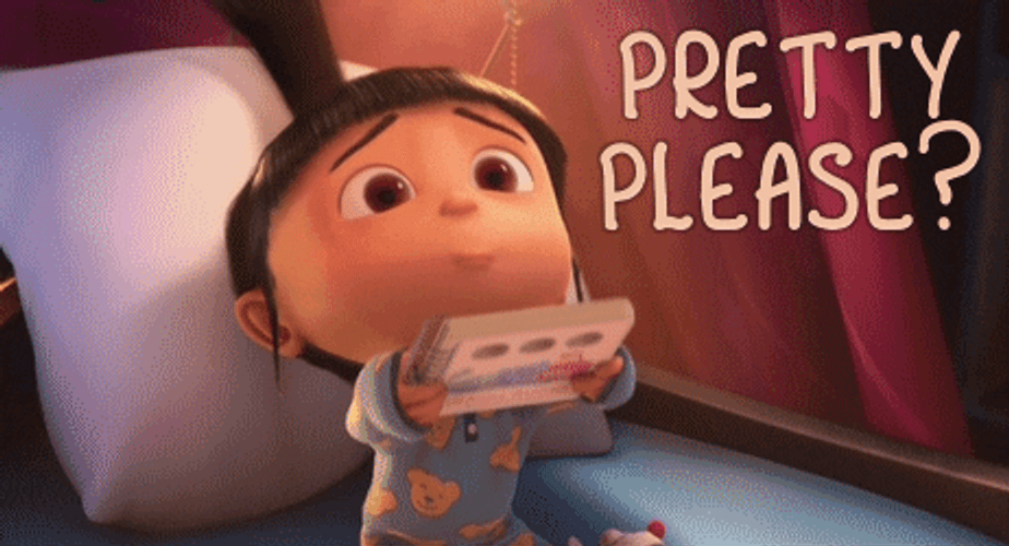 Agnes Pretty Please GIF