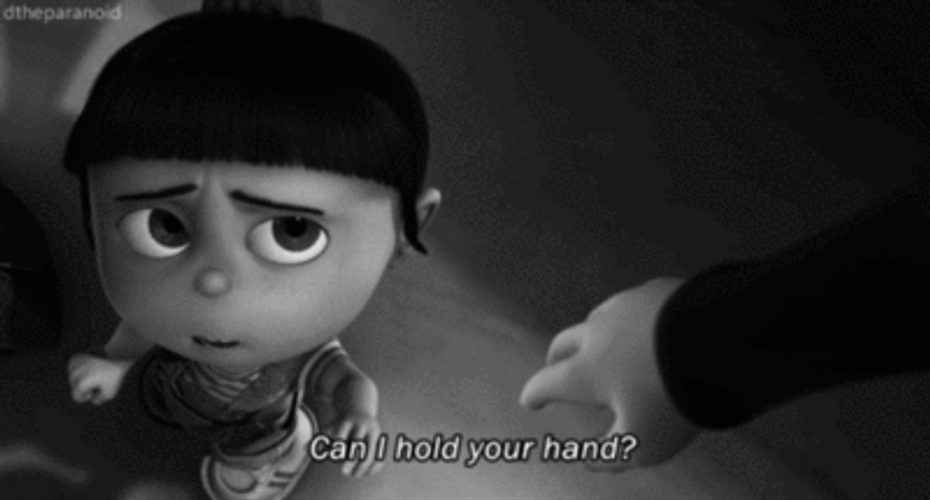 Agnes Take And Hold My Strong Hand GIF