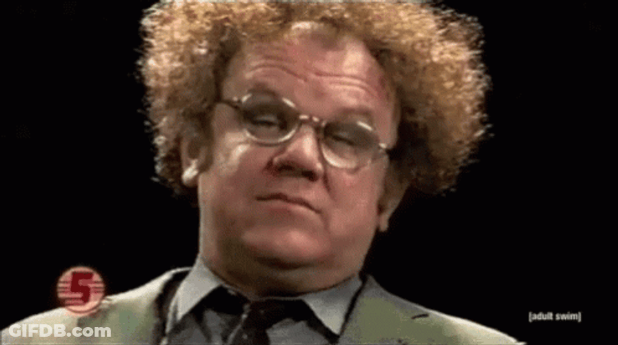 Agreeing Steve Brule Reaction GIF