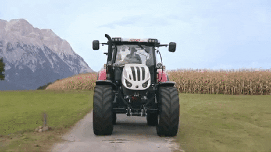 Agriculture Farm Water Tractor GIF