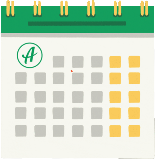 Agriculture Farmer Calendar GIF