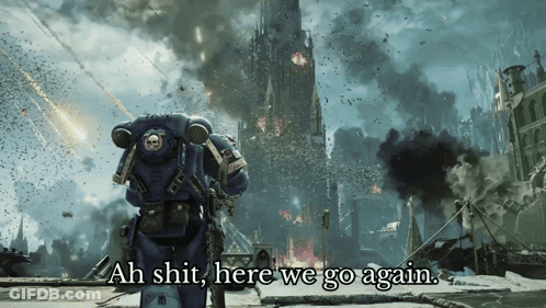Ah Shit Here We Go Again GIF