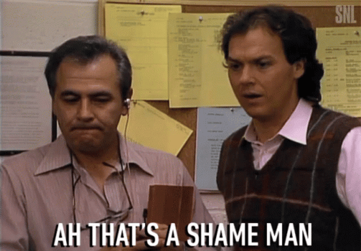 Ah That's A Shame Man Michael Keaton GIF