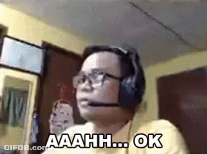 Ahhhh Ok Man On Headphone GIF
