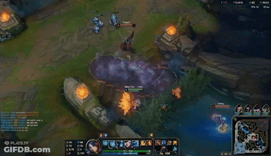 Ahri Anime Burst GIF