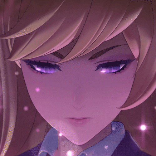 Ahri Anime Looking GIF
