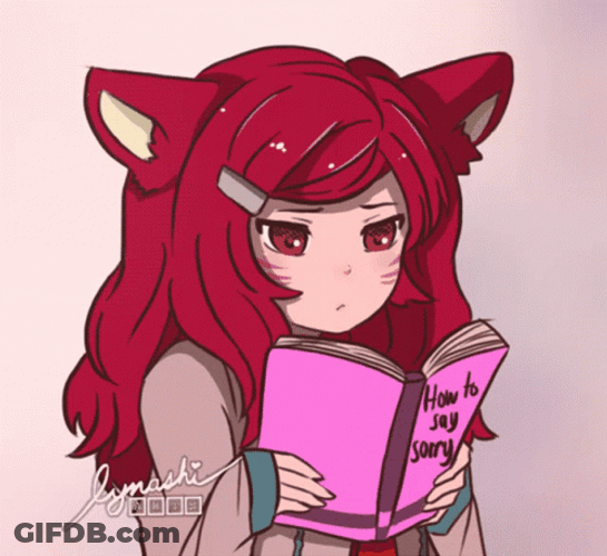 Ahri I'm Sorry GIF