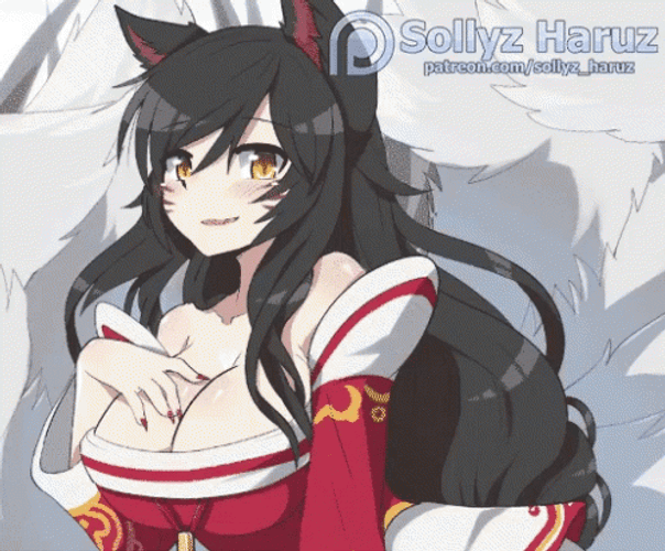 Ahri Smile League Of Legends GIF