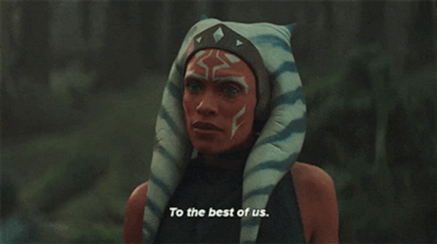 Ahsoka Tano Star Wars To The Best Of Us GIF