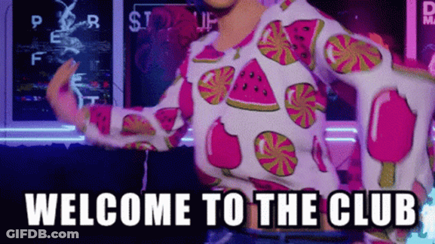 Ai Angel Club Party GIF