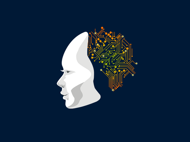 AI Artificial Intelligence Human Robot Brain GIF