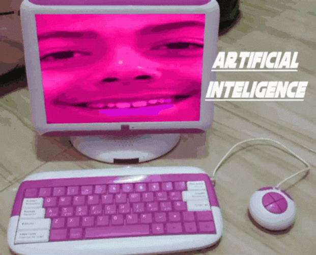AI Funny Computer Meme GIF