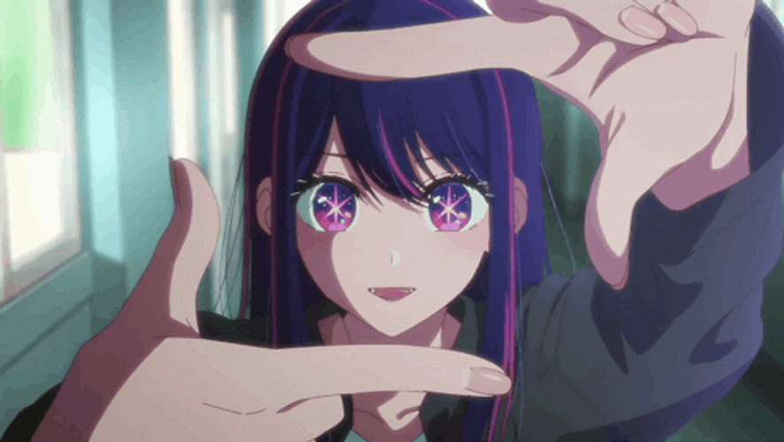 Ai Hoshino Finding Camera Angle GIF
