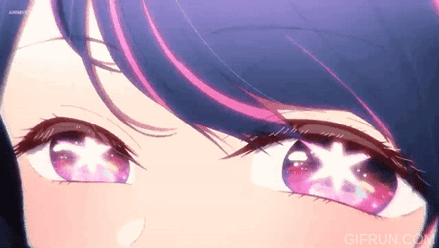Ai Hoshino Winking Eyes GIF