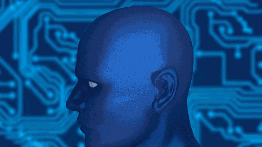 AI Humanoid Brain Data Base GIF