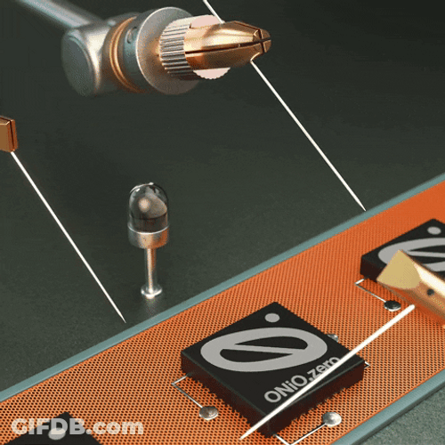 Ai Robot Making Computer Chips GIF