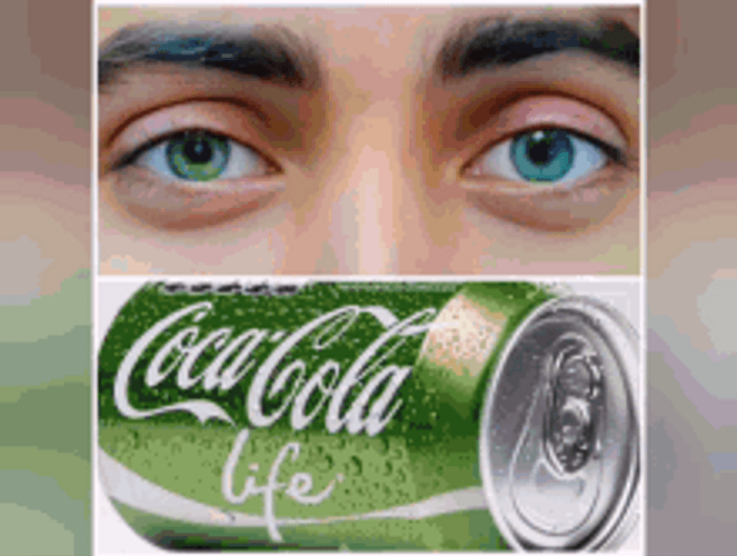 Aidan Gallagher Coke Can Colors GIF