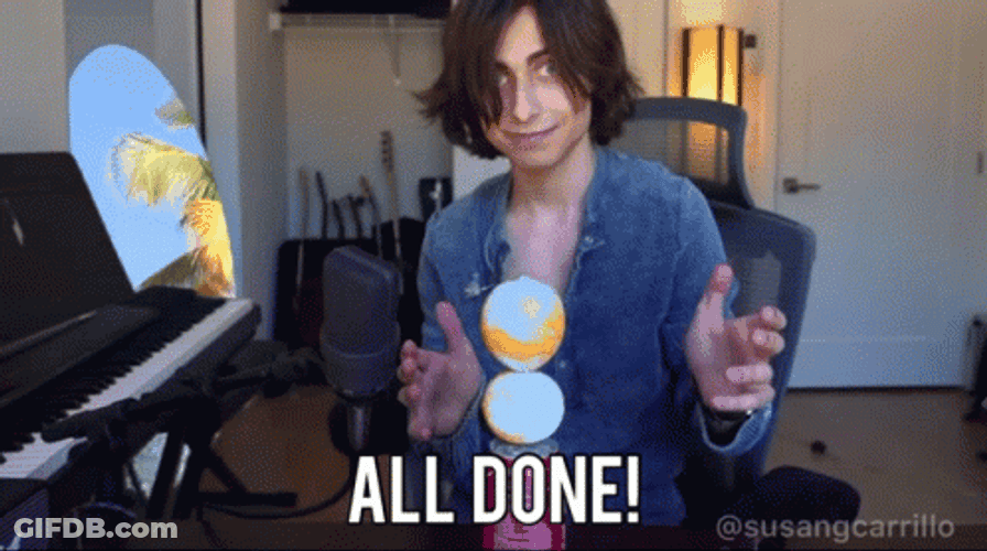 Aidan Gallagher Streaming All Done GIF