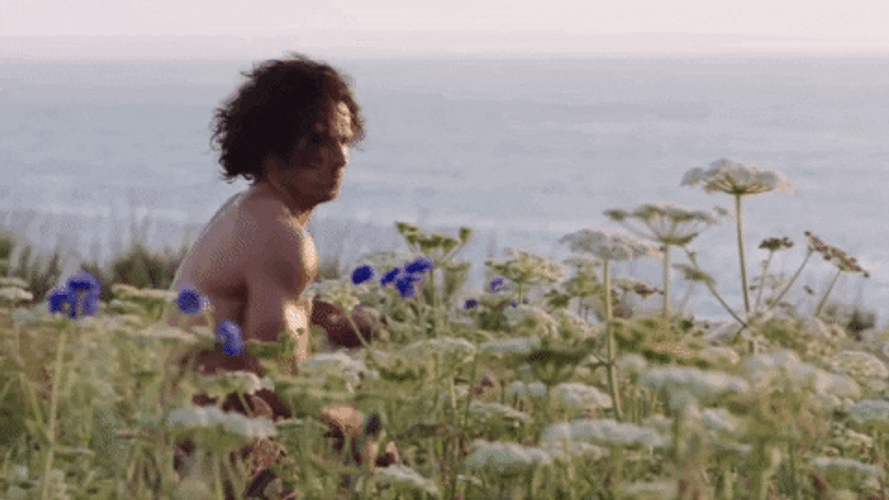 Aidan Turner Gardening Seriously GIF