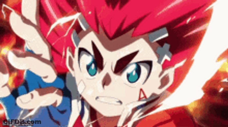 Aiger Akabane Beyblade Power GIF