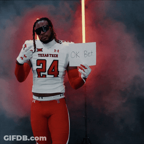 Aight Ok Bet Football Player GIF