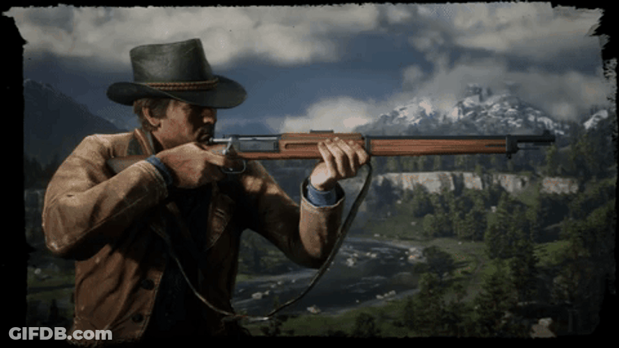 Aiming Shot Rdr2 GIF