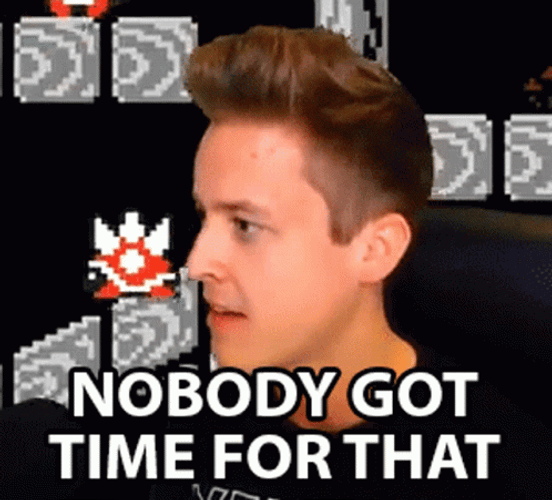Ain't Nobody Got Time For That Spinning Background GIF