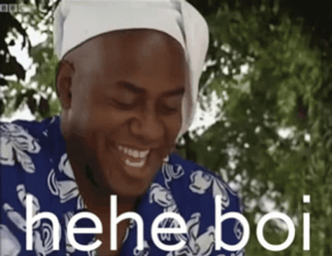 Ainsley Harriott Hehe Boi GIF