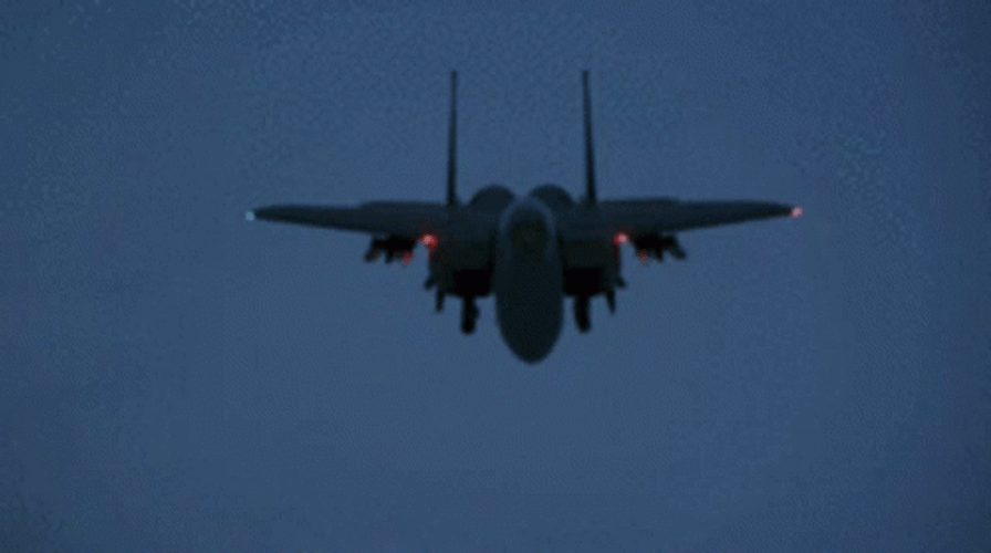 Air Force Flying Jet GIF
