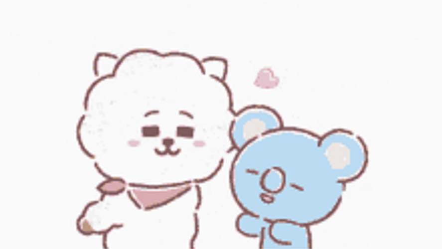 Air Hug BT21 RJ Koya Sparkling Love GIF