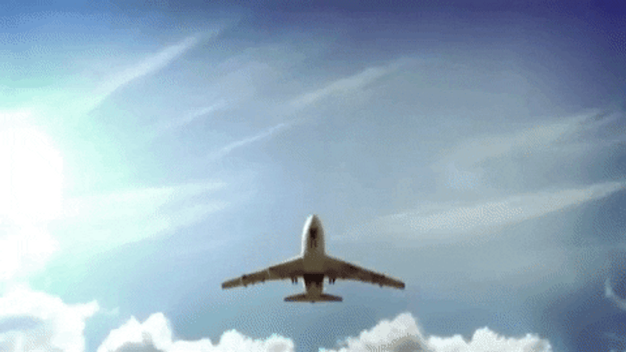 Air Transportation Close Up GIF