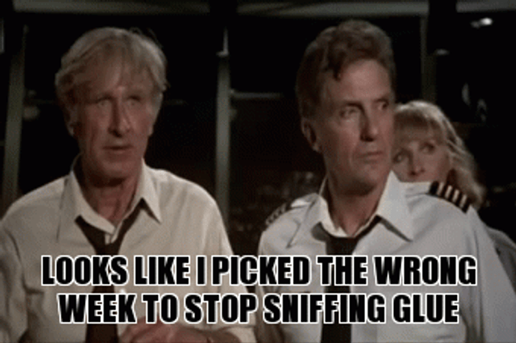 Airplane Movie Captain Clarence Captain Rex GIF