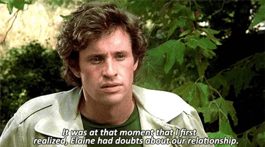 Airplane Movie Elaine Doubts Our Relationship GIF