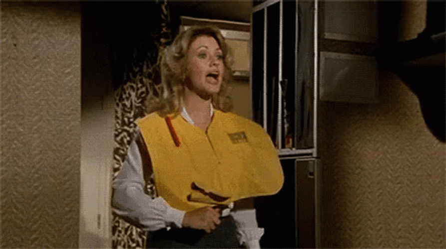Airplane Movie Lorna Patterson Safety GIF